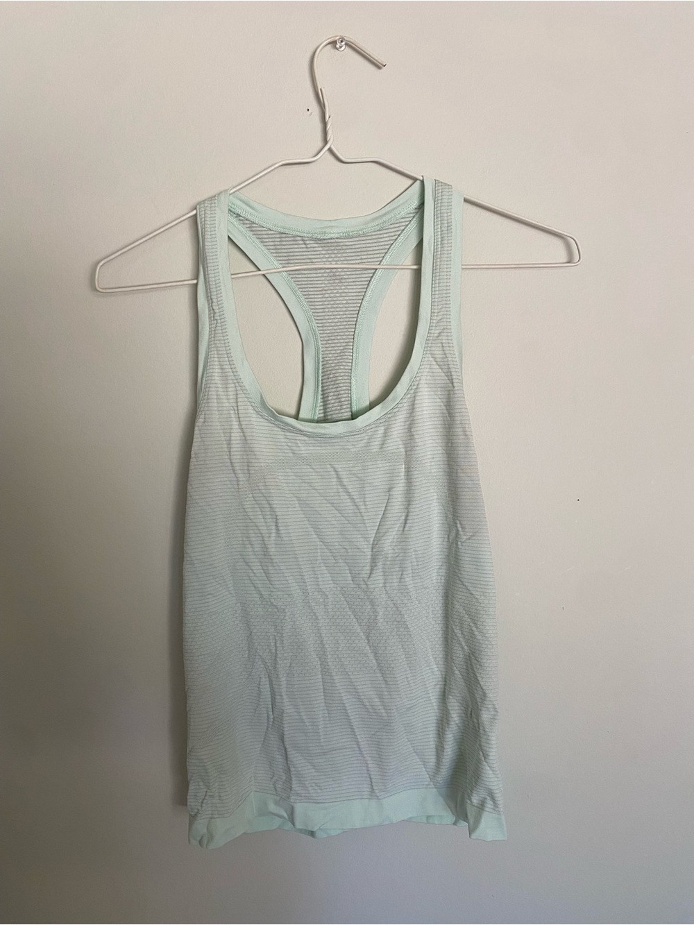 Lululemon Racer Back Tank Mint - Picture 2 of 3